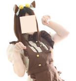 猫耳メイド(ブラウン)